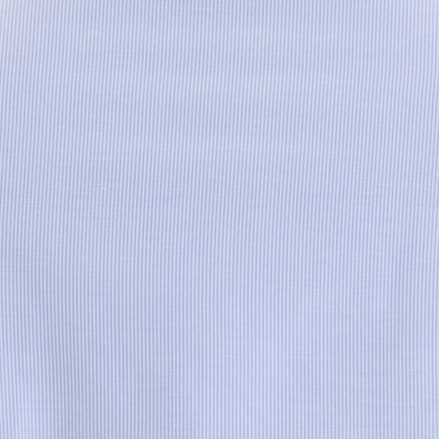 Zeroassoluto-Camicia slim fit - righe fine bianco/celeste
