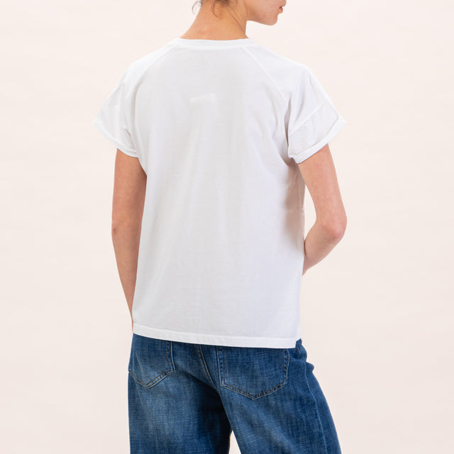 Zeroassoluto-T-shirt regular fit - bianco