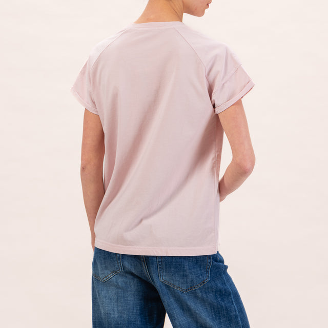 Zeroassoluto-T-shirt regular fit - rosa