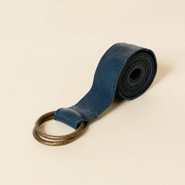 Zeroassoluto-cinta doppio anello - Blu