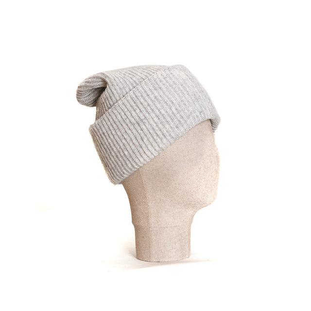 Alley-Cashmere Blend Hat - Pearl