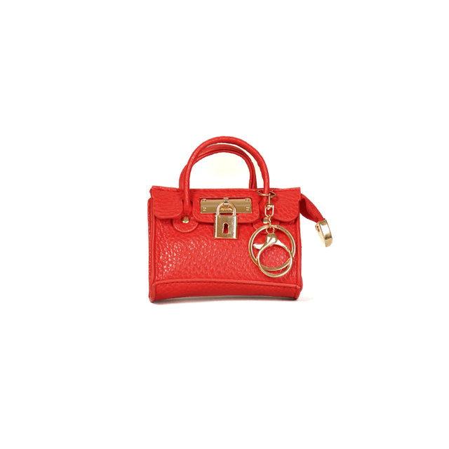 W by Whitemood-Charms mini bag - rosso