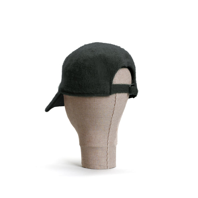 Zeroassoluto-100% wool visor hat - military