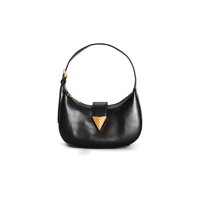 Alley-Crescent Bag - Black