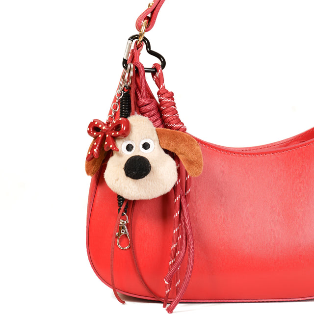 W by Whitemood-Charms peluche e fiocco - rosso