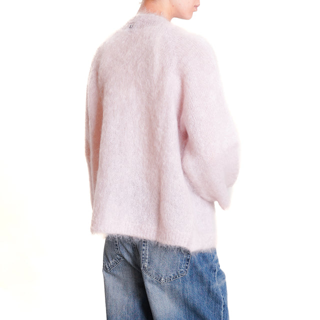 Dixie-Mohair Cardigan - Pink