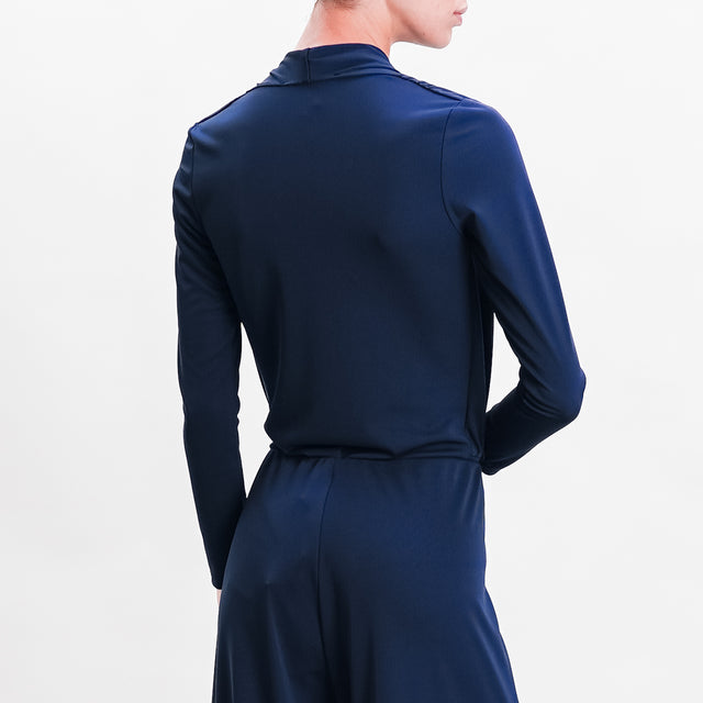 Haveone-Body in jersey elasticizzato - blu