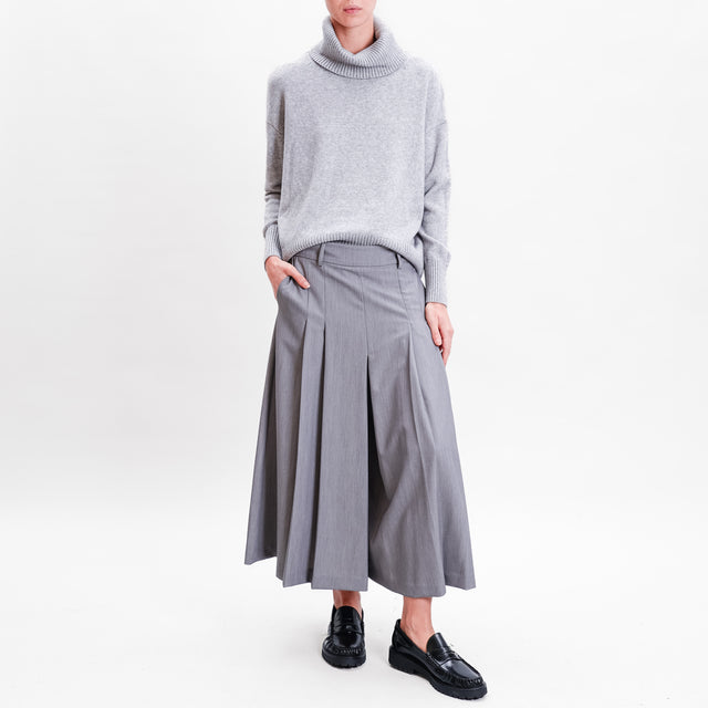 Imperial-Pleated trousers - grey