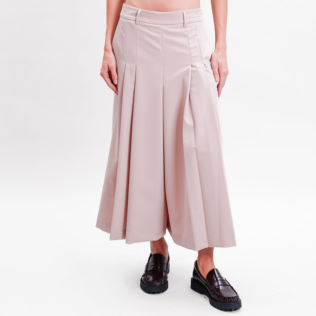 Imperial-Pleated trousers - quartz