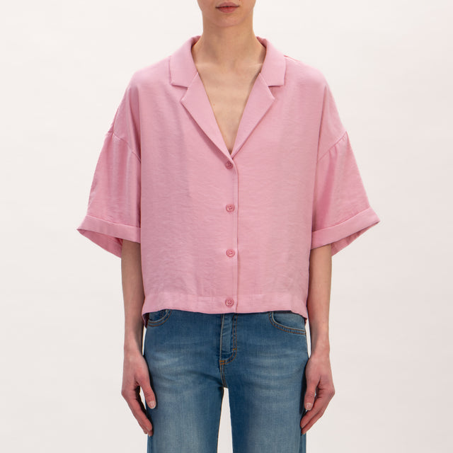 Souvenir-Camicia manica 3/4 - rosa