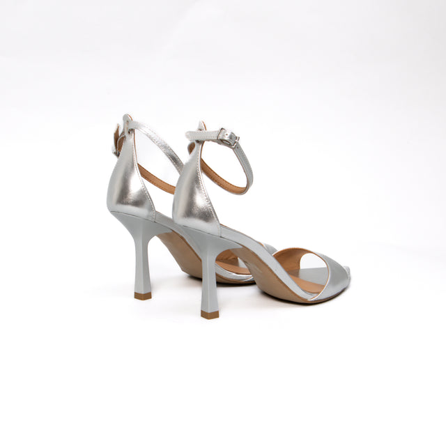 Ovye'-Sandalo con tacco a punta - laminato argento