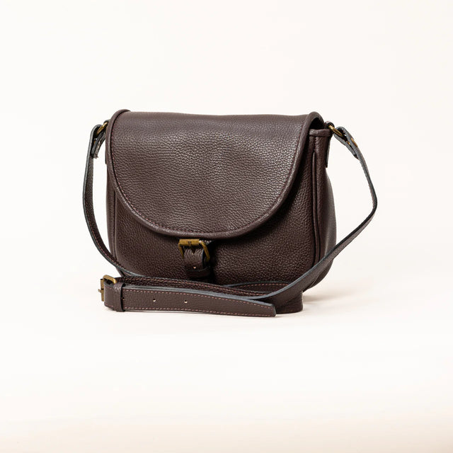 W by Whitemood-Tolfina in leather - dark brown