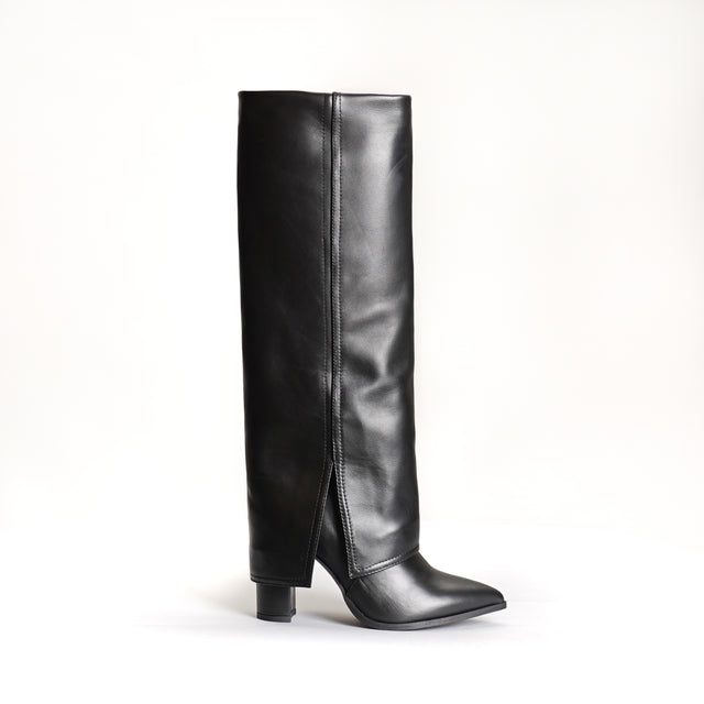 Ovye'-Leather Boot - Black