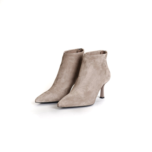 Ovye'-Suede ankle boot - taupe