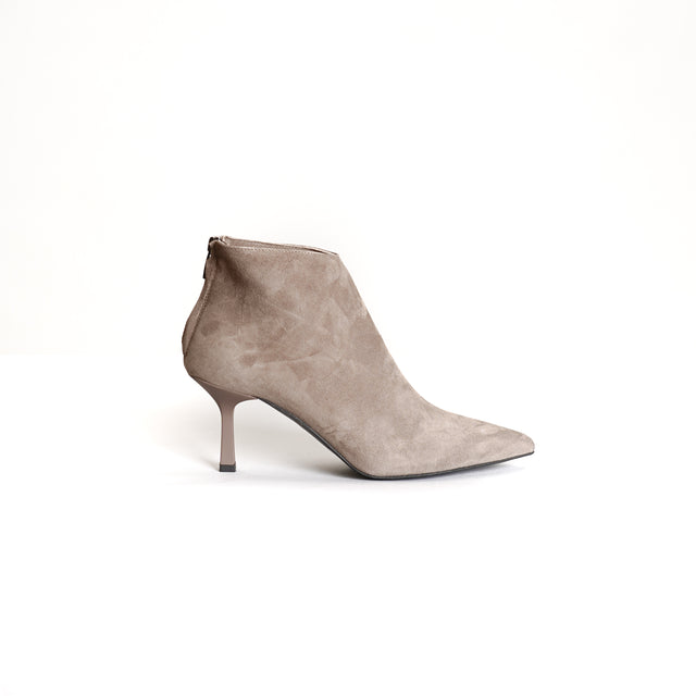 Ovye'-Suede ankle boot - taupe