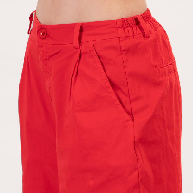 Zeroassoluto-Pantalone LOLA elastico dietro - lacca