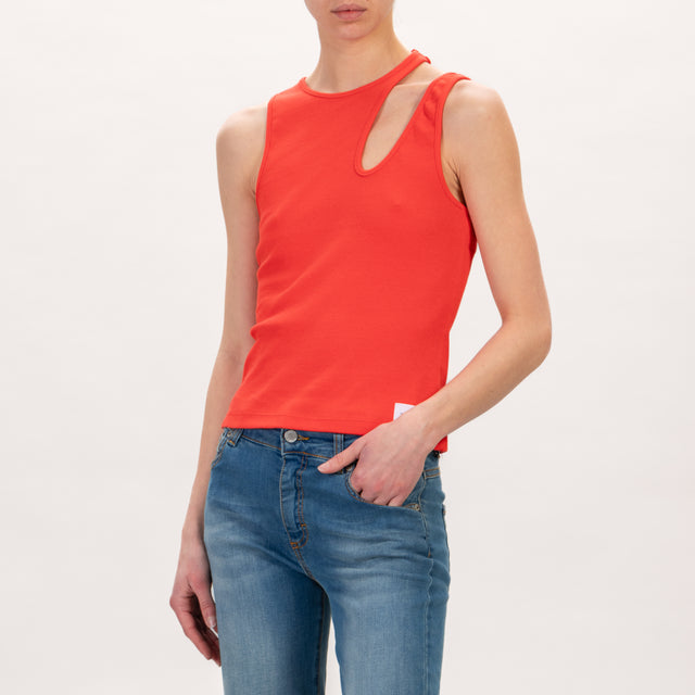 Haveone-Top cut out - rosso