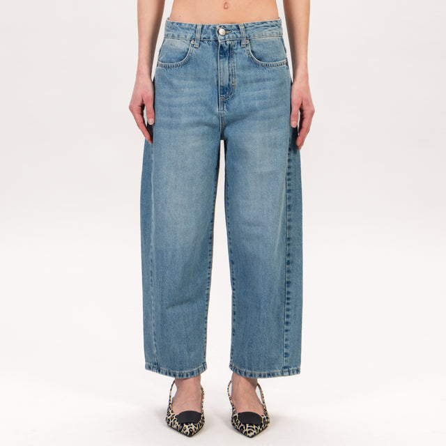 Zeroassoluto-Jeans SKY mom fit - denim