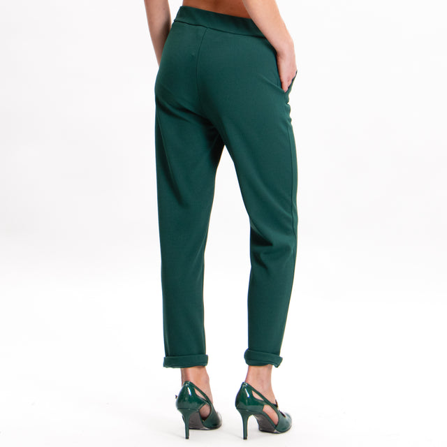 Souvenir-Elastic back pants - GREEN