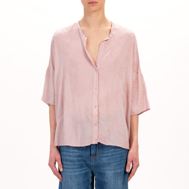 Vicolo-Camicia con ricami - rosa