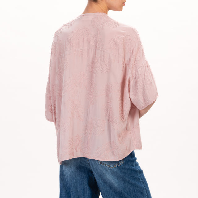 Vicolo-Camicia con ricami - rosa