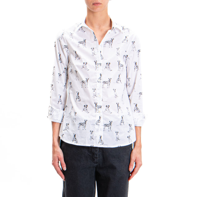 Tensione in-Camicia fantasia dalmata - variante unica