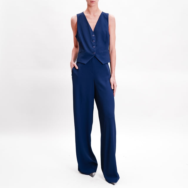 Tension in-Complete vest and trousers - midnight blue