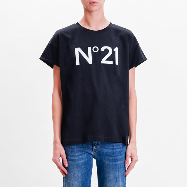 Tensione in- T-shirt N 21 - nero/bianco