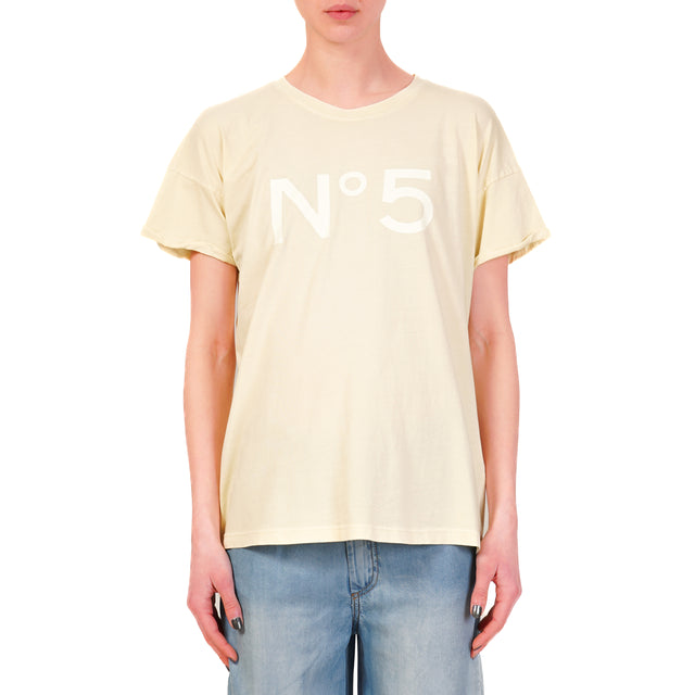 Tensione in-T-shirt n5 - giallo