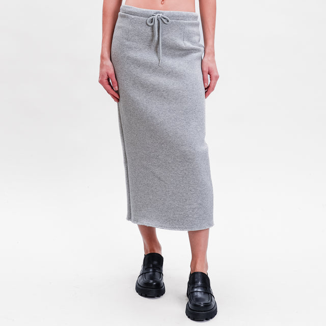 Tension in-Complete sweatshirt + skirt - grey