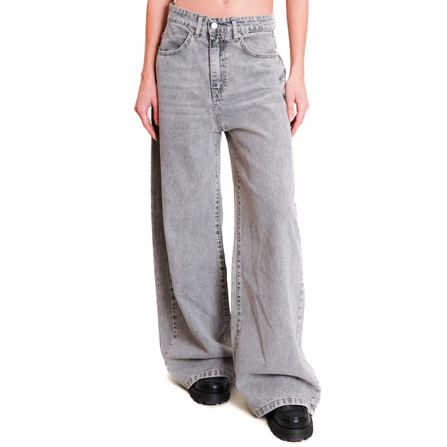 Tension in-Jeans GIUSI wide leg - smoke grey