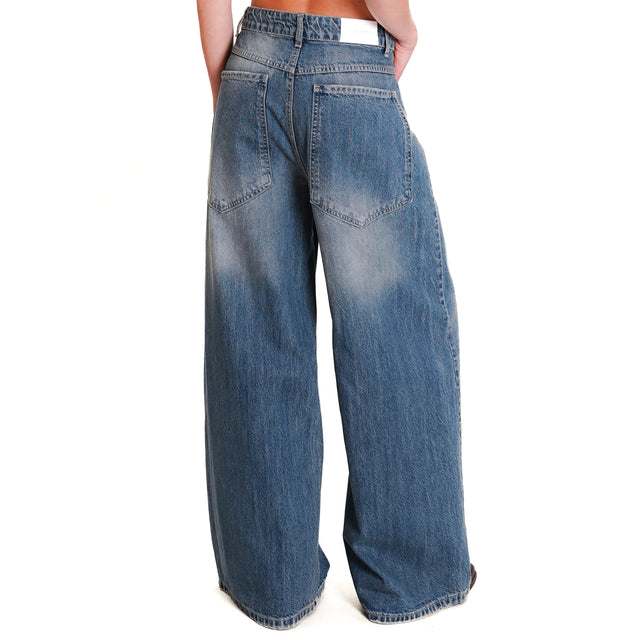 Tension in-Jeans GIUSI wide leg - denim