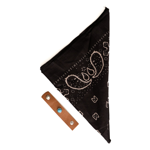 Vicolo-Bandana con cinturino - nero