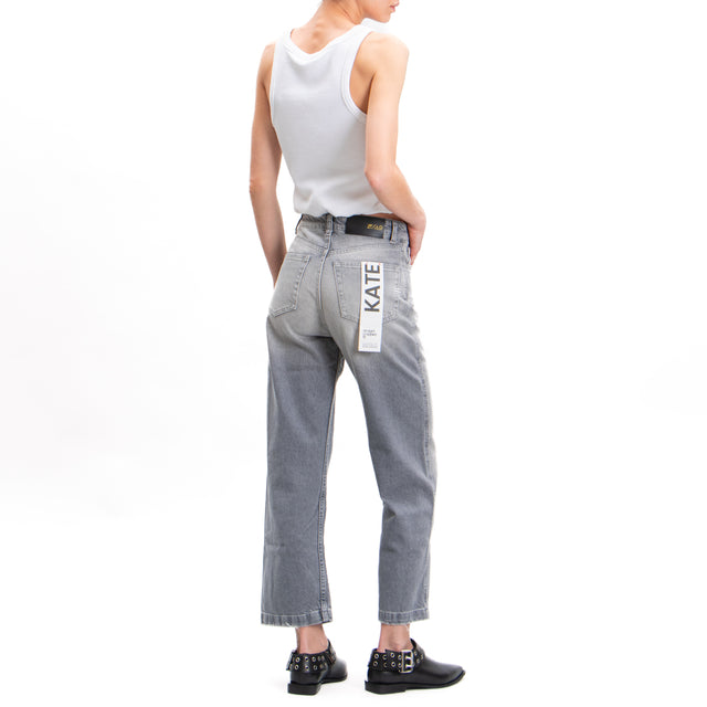 Vicolo-Jeans KATE straight cropped fit - smoke grey