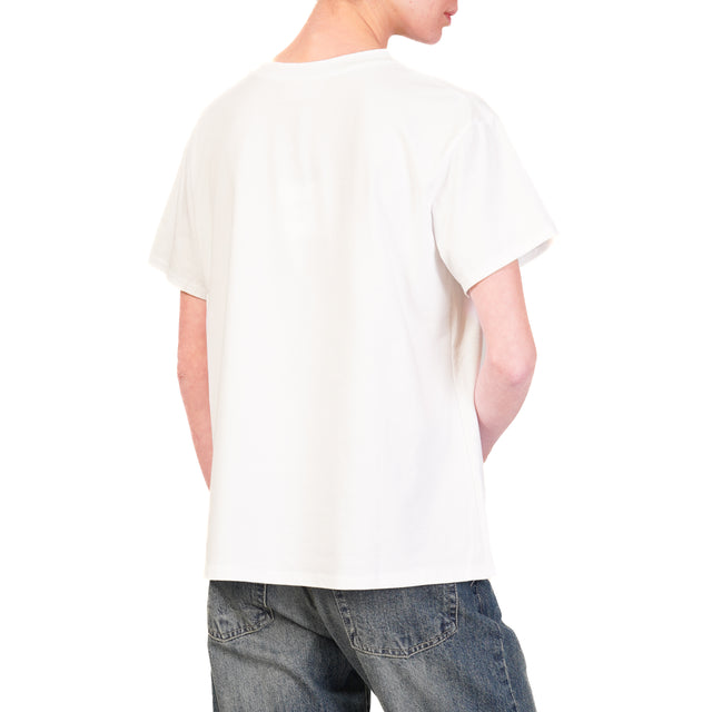 Vicolo-T-shirt stelle - bianco