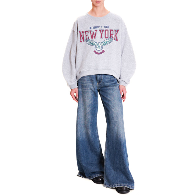 Vicolo-Felpa "NEW YORK" - grey