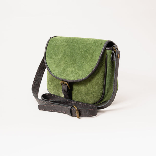 W by Whitemood-Tolfina in suede - GREEN