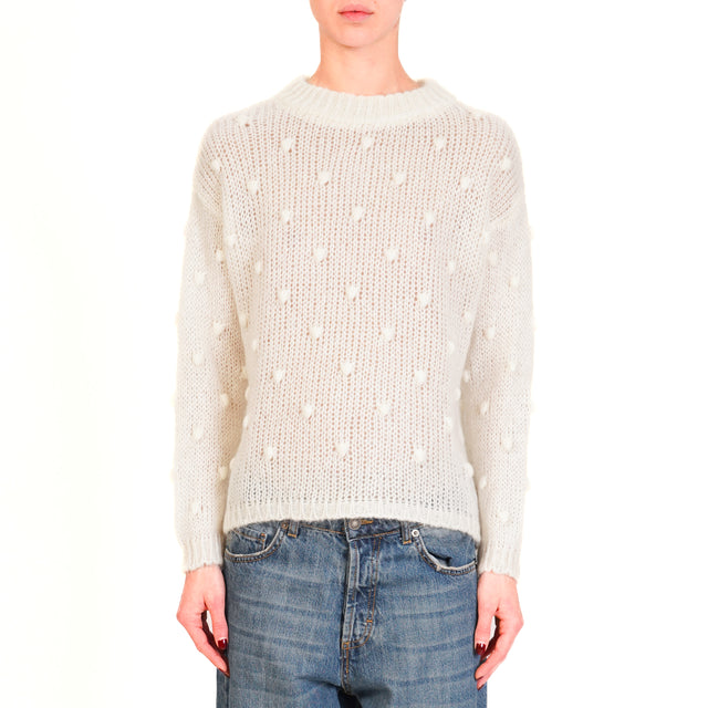 Zeroassoluto-Maglia mohair - burro