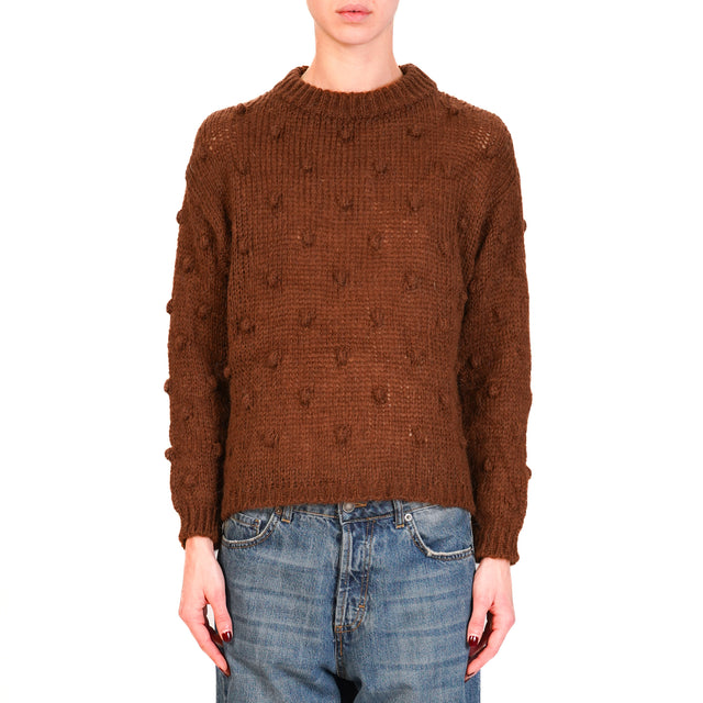 Zeroassoluto-Maglia mohair - caffe'