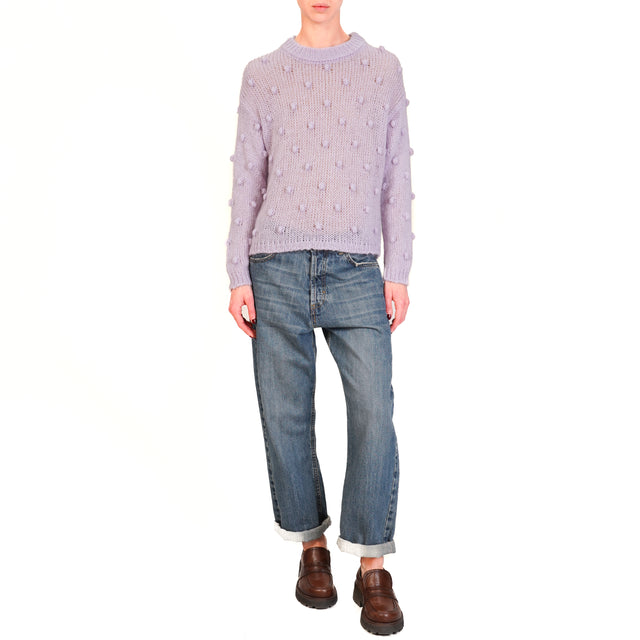 Zeroassoluto-Maglia mohair - lilla