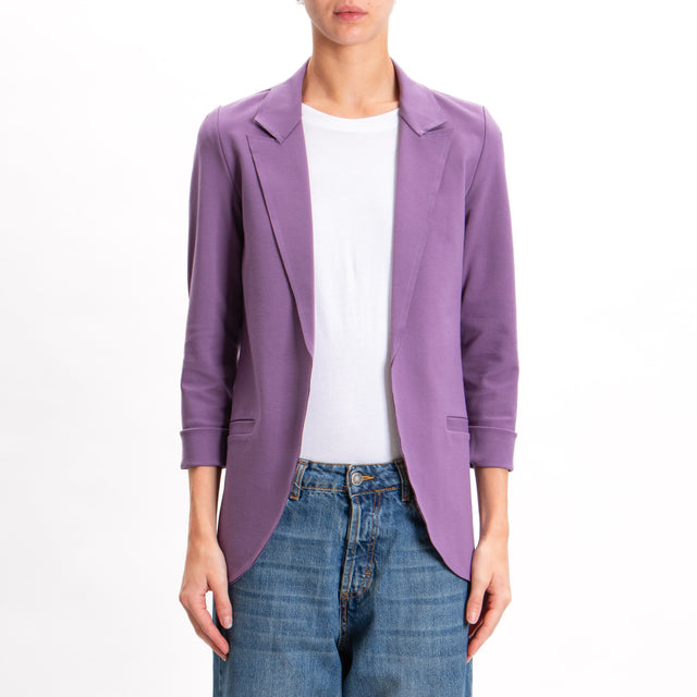 Zeroassoluto-JELSO Milano Stitch Jacket Raw Cut - Mauve