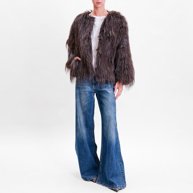 Zeroassoluto-Ecofur KIM - dark brown