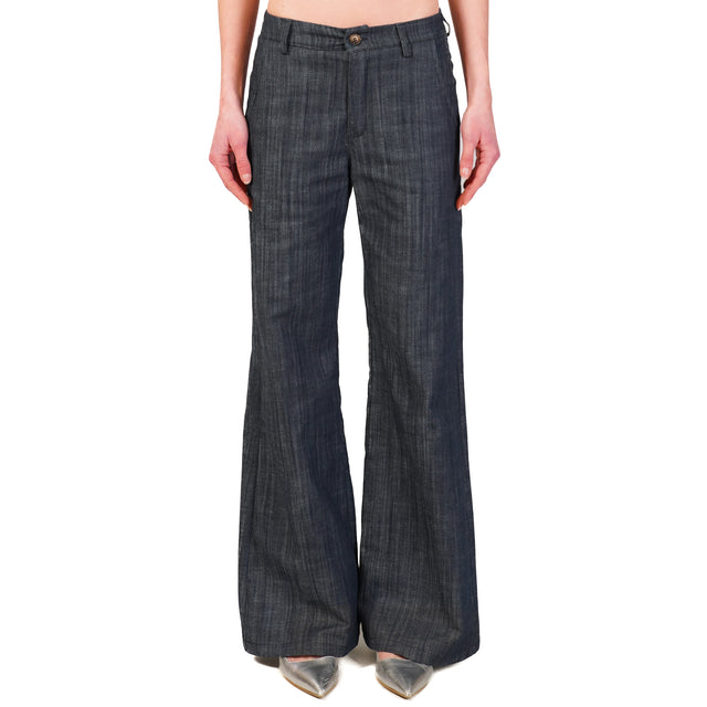 Zeroassoluto-Pantalone LILLY tela denim comfort - denim