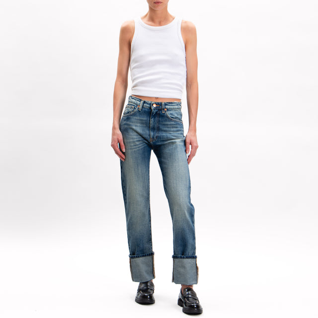 Vicolo-Jeans RINGO con risvolto - denim