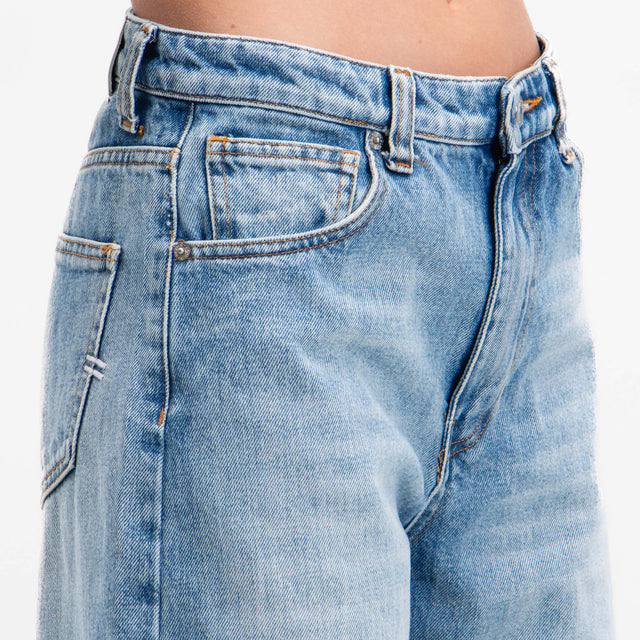 Vicolo-Jeans MORGANA 5-pocket with turn-up - denim