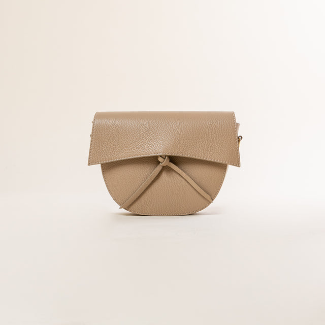 W by whitemood- Borsa mezza luna - taupe